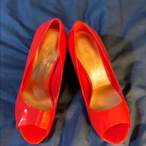 Jessica Simpson Peep Toe Heel